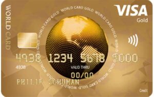 ics visa world card gold